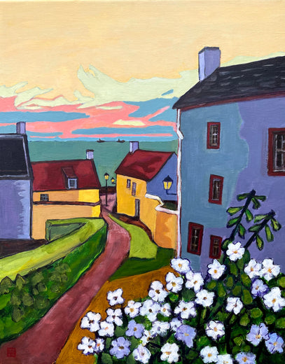 Seaside Village by Laura (Yi Zhen) Chen |  Artwork Main Image 