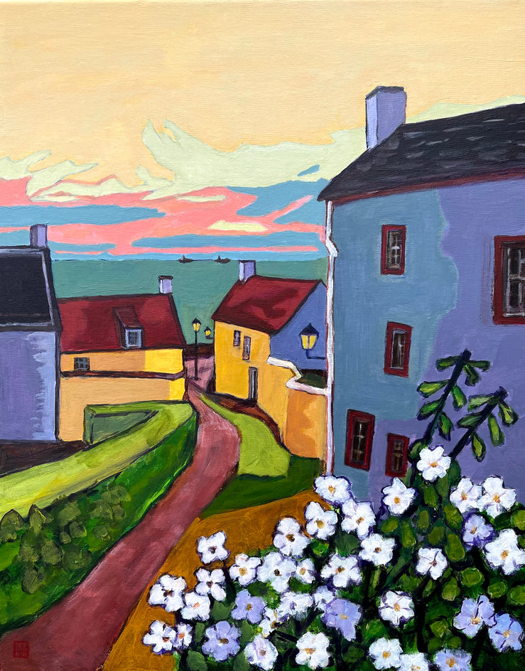 Seaside Village by Laura (Yi Zhen) Chen |  Artwork Main Image 
