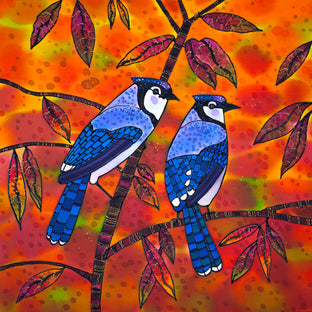 Blue Jays through the Prism of Autumn by Yelena Sidorova |  Artwork Main Image 