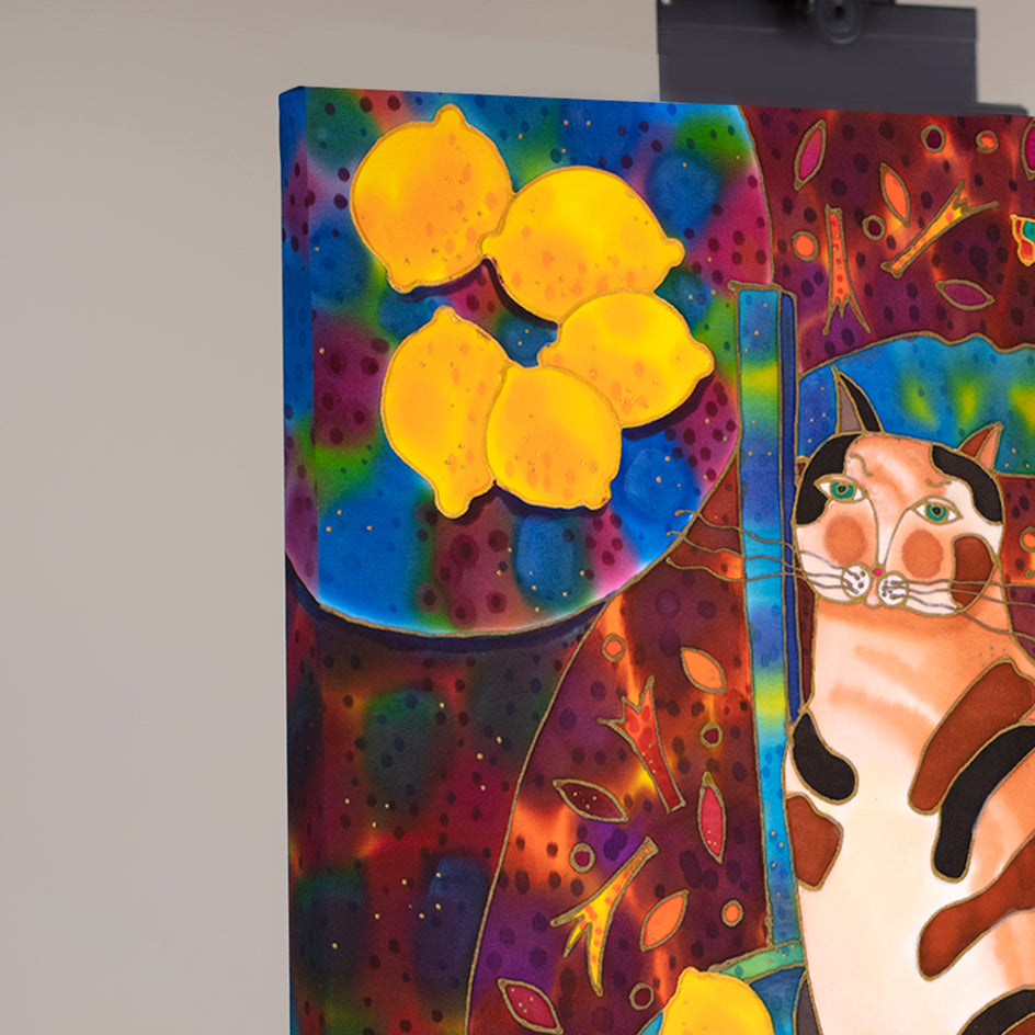 When Life Gives You Lemons by Yelena Sidorova |  Side View of Artwork 