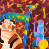 Original art for sale at UGallery.com | When Life Gives You Lemons by Yelena Sidorova | $1,150 | mixed media artwork | 24' h x 20' w | thumbnail 4