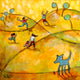 Original art for sale at UGallery.com | Fun in the Park by Lee Smith | $950 | acrylic painting | 24' h x 24' w | thumbnail 1