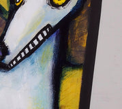 Original art for sale at UGallery.com | Undercurrents by Lee Smith | $600 | acrylic painting | 20' h x 16' w | thumbnail 2