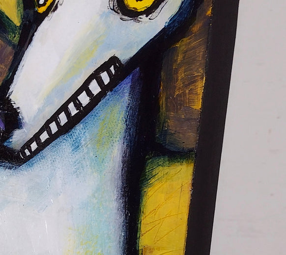 Undercurrents by Lee Smith |  Side View of Artwork 