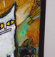 Original art for sale at UGallery.com | All Cats Go To Heaven by Lee Smith | $600 | mixed media artwork | 20' h x 16' w | thumbnail 2