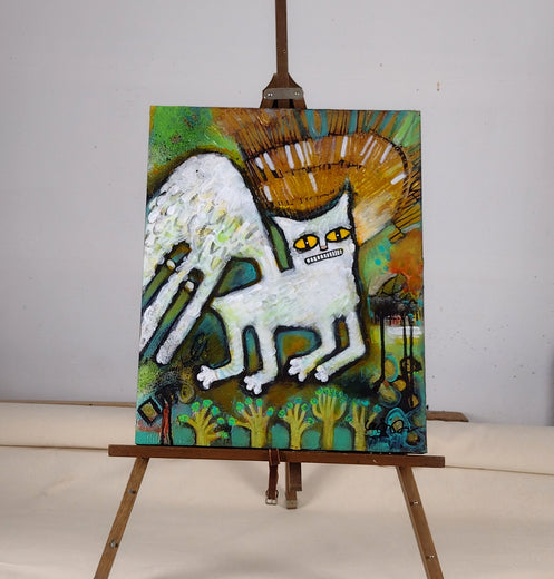 All Cats Go To Heaven by Lee Smith |  Context View of Artwork 