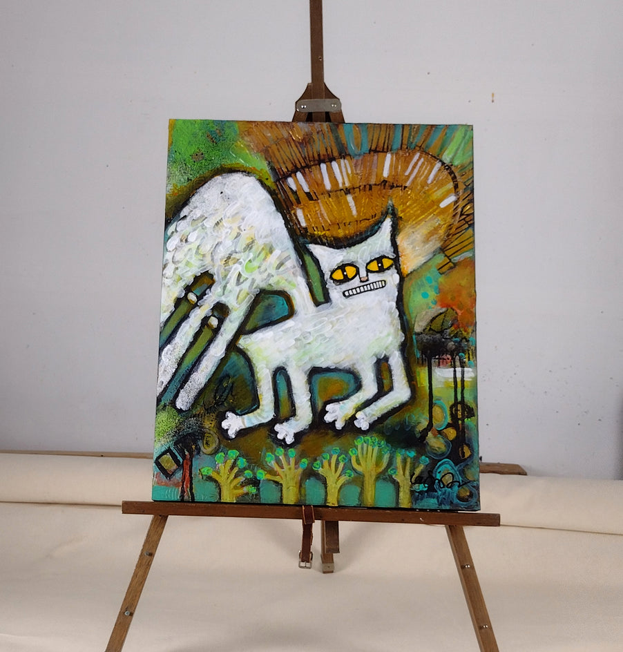 All Cats Go To Heaven by Lee Smith |  Context View of Artwork 