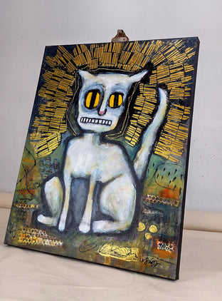 Glory Kat by Lee Smith |  Side View of Artwork 