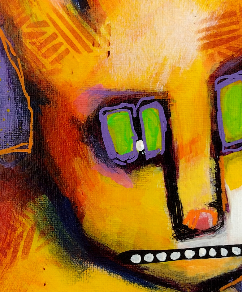Oliver by Lee Smith |  Closeup View of Artwork 