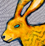 Original art for sale at UGallery.com | The Getaway by Lee Smith | $950 | mixed media artwork | 24' h x 24' w | thumbnail 4
