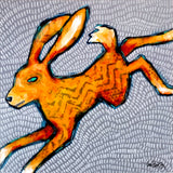 Original art for sale at UGallery.com | The Getaway by Lee Smith | $950 | mixed media artwork | 24' h x 24' w | thumbnail 1