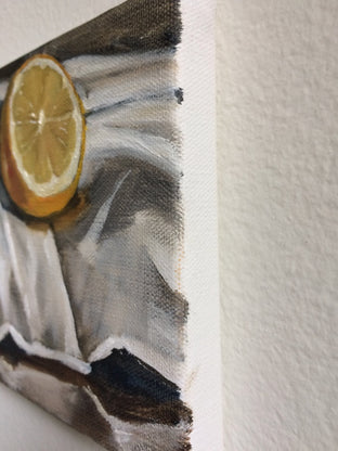Lemonade by Jesse Aldana |  Side View of Artwork 