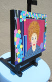 Original art for sale at UGallery.com | Beja at C'est La Vie by Leroy Burt | $375 | acrylic painting | 8' h x 10' w | thumbnail 2