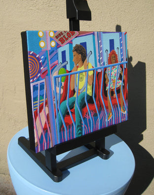 Original art for sale at UGallery.com | Carnival Ride by Leroy Burt | $375 | acrylic painting | 8' h x 10' w | photo 2