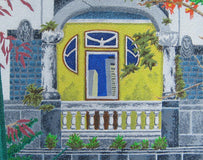 Original art for sale at UGallery.com | Decaying Mansion by Leroy Burt | $375 | acrylic painting | 8' h x 10' w | thumbnail 4