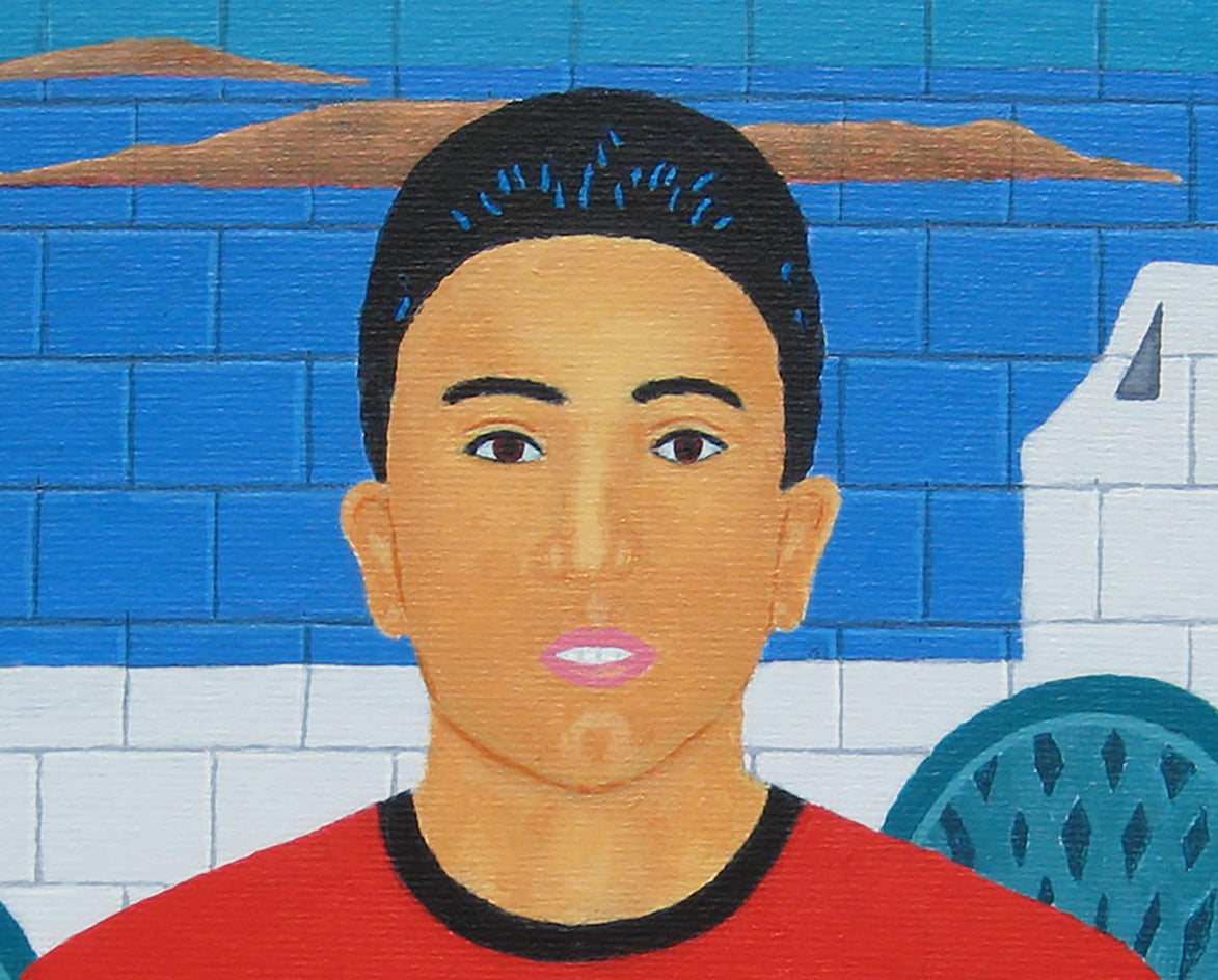 Yannis by Leroy Burt |  Closeup View of Artwork 