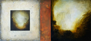Original art for sale at UGallery.com | Lessons by Candice Eisenfeld | $4,800 | mixed media artwork | 24' h x 52' w | photo 1