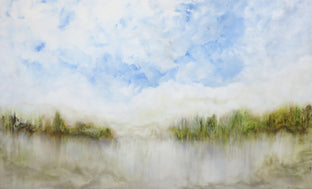 Original art for sale at UGallery.com | Let Mercy Fall by Jenn Williamson | $4,075 | acrylic painting | 44' h x 60' w | photo 1