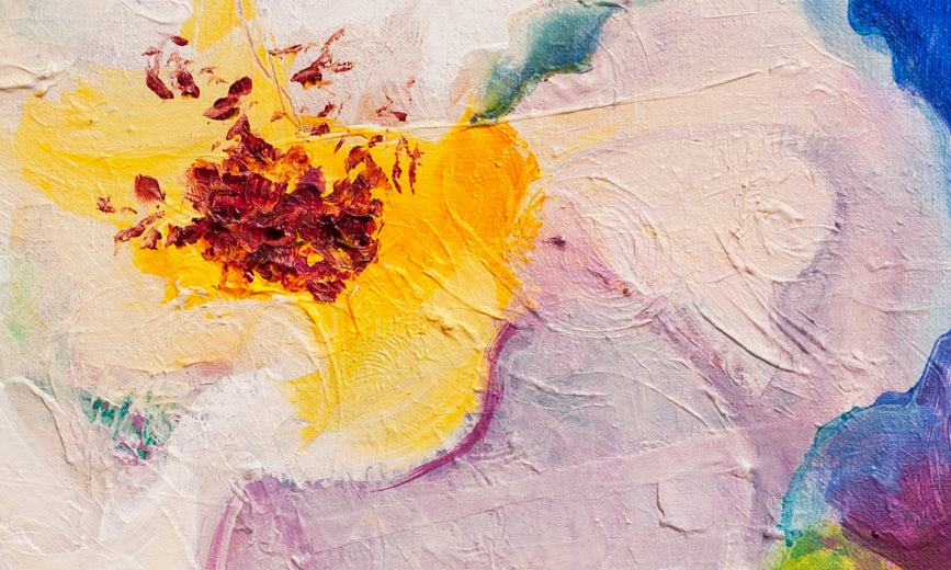 Let Me Roll It by Ruth-Anne Siegel |   Closeup View of Artwork 