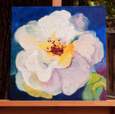 Original art for sale at UGallery.com | Let Me Roll It by Ruth-Anne Siegel | $500 | mixed media artwork | 16' h x 16' w | thumbnail 3