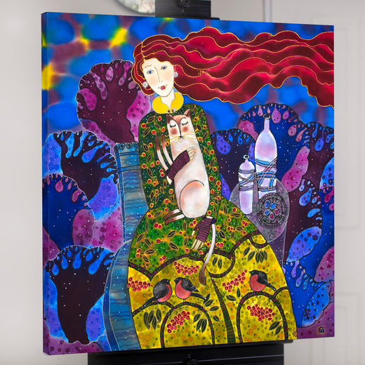 Warm Winter Companions by Yelena Sidorova |  Context View of Artwork 