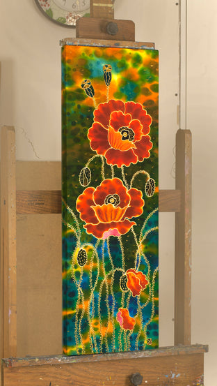 Russet Poppies by Yelena Sidorova |  Context View of Artwork 