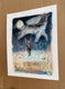 Original art for sale at UGallery.com | A Boy's Dream by Libby Ramage | $700 | mixed media artwork | 18' h x 14' w | thumbnail 4