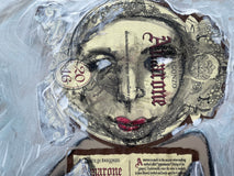 Original art for sale at UGallery.com | A Tale as Old as Time by Libby Ramage | $425 | mixed media artwork | 9' h x 12' w | thumbnail 4