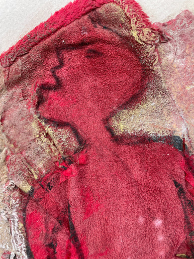 Bitten by the Love Bug by Libby Ramage |   Closeup View of Artwork 