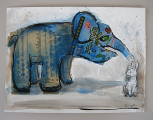 Delirium Tremens by Libby Ramage |  Side View of Artwork 