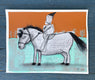 Original art for sale at UGallery.com | Horsework by Libby Ramage | $475 | mixed media artwork | 9.5' h x 12.5' w | thumbnail 2