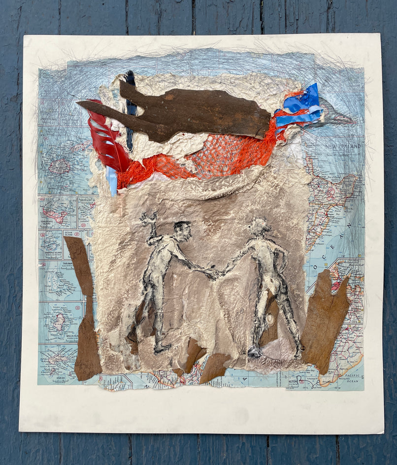 The Older Couple by Libby Ramage |  Context View of Artwork 