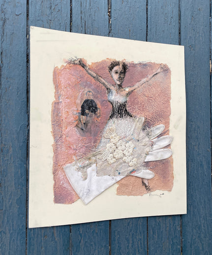 The Prom by Libby Ramage |   Closeup View of Artwork 