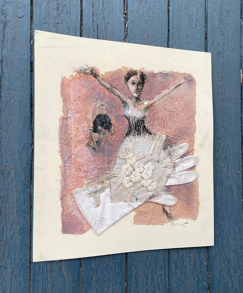 The Prom by Libby Ramage |  Closeup View of Artwork 