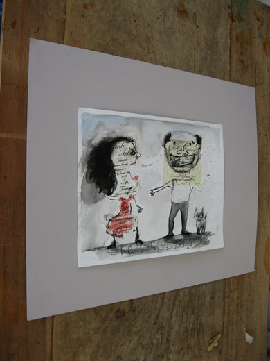 Violoncello e Basso by Libby Ramage |  Context View of Artwork 