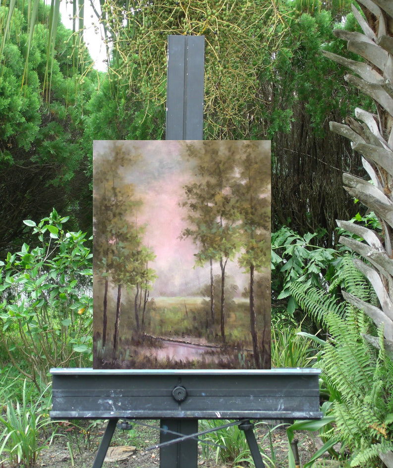 A Breath of Spring by Gail Greene |  Context View of Artwork 