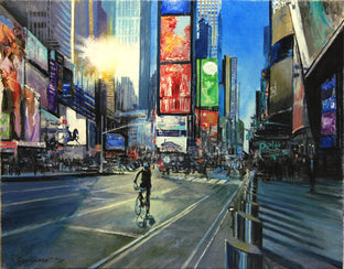 Light Fading over Times Square by Onelio Marrero |  Artwork Main Image 