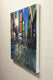 Original art for sale at UGallery.com | Light Fading over Times Square by Onelio Marrero | $900 | oil painting | 14' h x 18' w | thumbnail 2