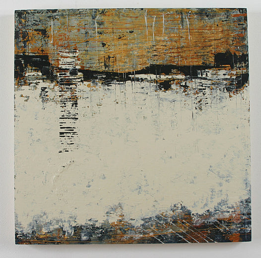 Lights Above the Hills of Black Kite by Patricia Oblack |  Side View of Artwork 