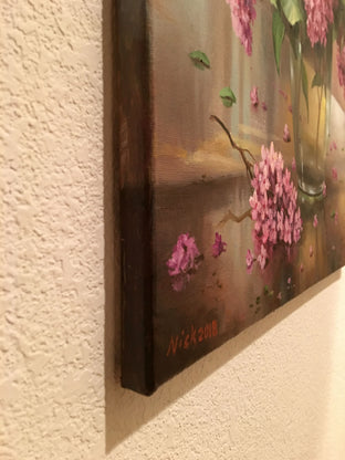 Lilac by Nikolay Rizhankov |  Side View of Artwork 