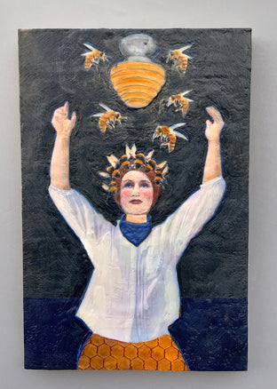 Glory Bee by Linda Benenati |  Context View of Artwork 