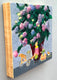 Original art for sale at UGallery.com | Hydrangea Mania by Linda Benenati | $500 | encaustic artwork | 10' h x 10' w | thumbnail 2