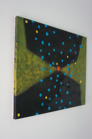 Legato: Blue by Linda Cassidy |  Side View of Artwork 