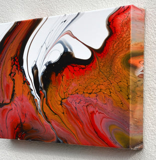 Ascend by Linda McCord |  Side View of Artwork 