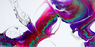 Original art for sale at UGallery.com | Bifocals by Linda McCord | $1,075 | acrylic painting | 15' h x 30' w | thumbnail 1