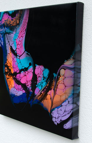 Coral Reef by Linda McCord |  Side View of Artwork 