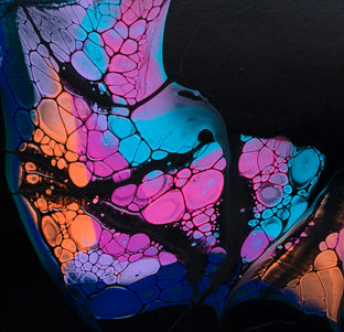 Coral Reef by Linda McCord |   Closeup View of Artwork 