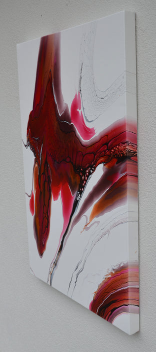 Eruption by Linda McCord |  Side View of Artwork 