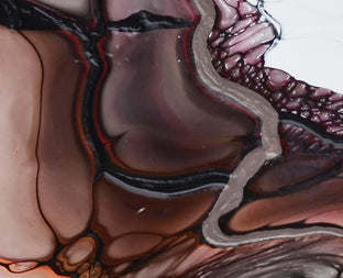 Original art for sale at UGallery.com | Ravine by Linda McCord | $750 | acrylic painting | 18' h x 18' w | photo 4