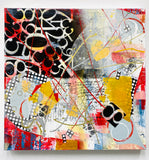 Original art for sale at UGallery.com | Always by Linda Shaffer | $750 | mixed media artwork | 24' h x 24' w | thumbnail 3